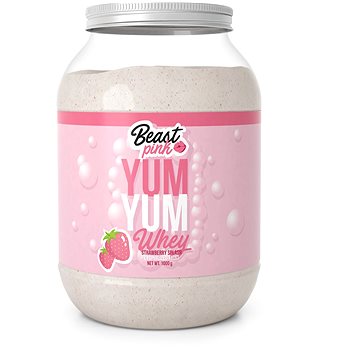 

BeastPink Yum Yum Whey Protein 1000 g, strawberry splash