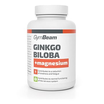 

GymBeam Ginkgo Biloba + Magnesium, 90 kapslí