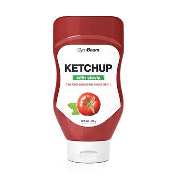 

GymBeam Kečup slazený stévií 470 ml