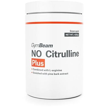 

GymBeam NO Citrulline Plus 420 g, zelené jablko