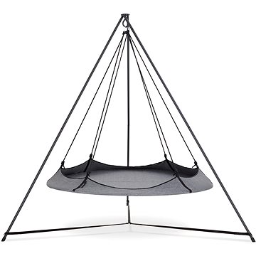 

Houpačka Hangout Pod SET šedý (černá lana a stojan)