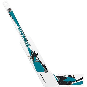

Brankářská mini hokejka NHL, San Jose Sharks