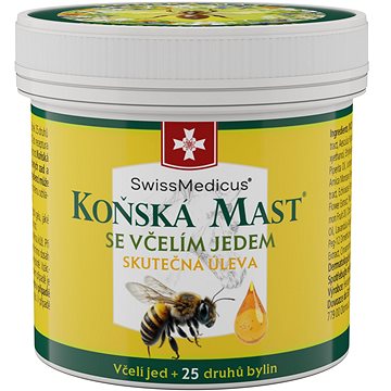 

SwissMedicus Koňská Mast se včelím jedem 150 ml