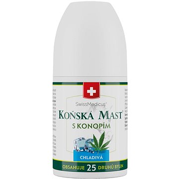 

SwissMedicus Koňská Mast s konopím chladivá Roll-On 90 ml