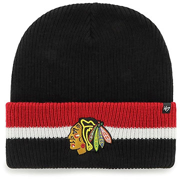 

47 Brand Čepice NHL Split Cuff Knit SR Chicago Blackhawks, HS23