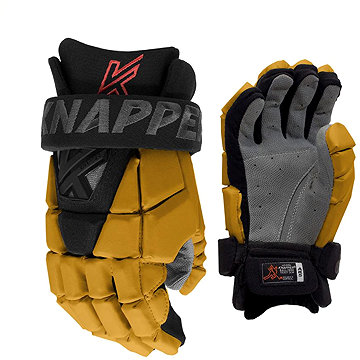 

Knapper Hokejbalové rukavice AK5 JR zlatá, 12", HS23