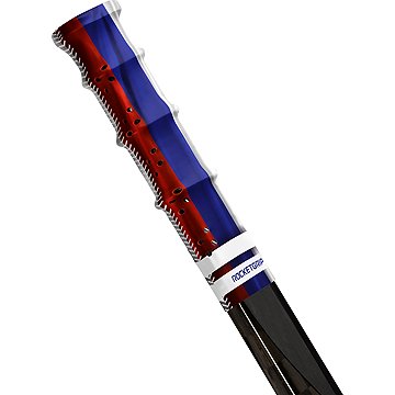 

RocketGrip Koncovka Hole Flag Grip Rusko, HS25