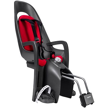 

HAMAX Cyklosedačka s uzamykatelným zámkem Caress Dark Grey/Red
