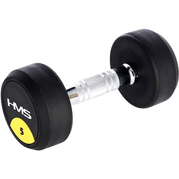 

Pogumovaná jednoruční činka HMS HG Pro 5 kg
