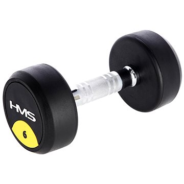 

Pogumovaná jednoruční činka HMS HG Pro 6 kg