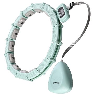 

HHM14 zelená hula hoop obruč se závažím a počítadlem HMS