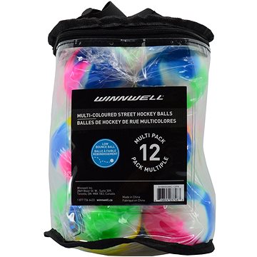 

Winnwell míčky Multicolour 12 kusů Mix, Medium