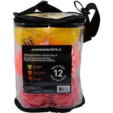 

Winnwell míčky Weather 12 kusů Mix