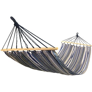 

SEDCO PolyCotton 200 × 90 cm modro - šedá