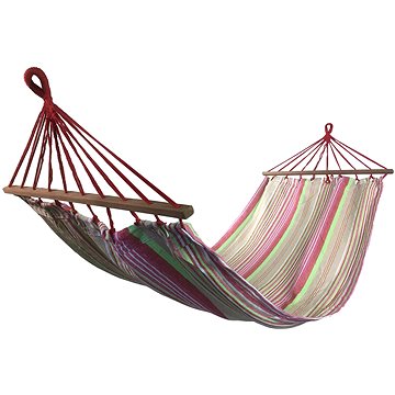 

SEDCO PolyCotton 200 × 90 cm růžovo - zelená