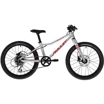 

Amulet Dětské kolo 20” Youngster SH, alu brushed transparent/red