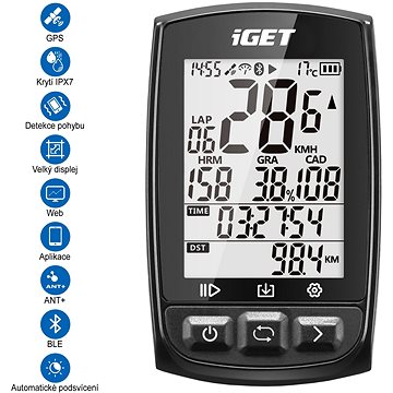 iGET CYCLO C210 GPS - GPS navigace