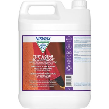 

NIKWAX Concentrated Tent & Gear SolarProof 5 l