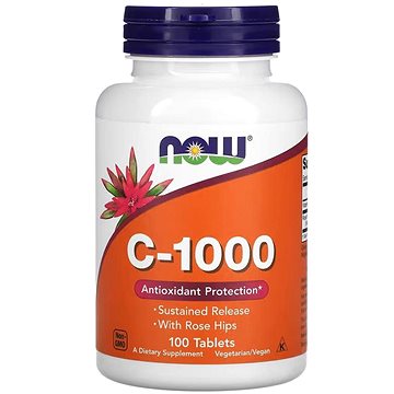 

NOW Foods Vitamin C-1000, s šípky a bioflavonoidy, 100 tablet