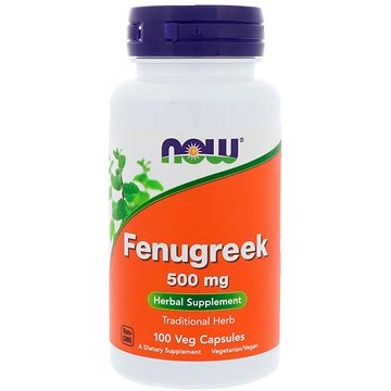 

NOW Foods Fenugreek, 100 kapslí