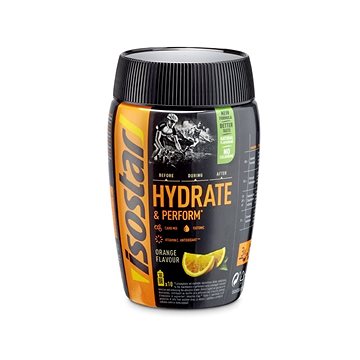 Isostar powder hydrate & perform 400g, pomeranč - Iontový nápoj