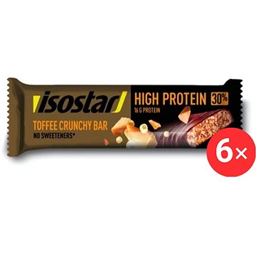 

Isostar HighProtein30 6 x 55g, Tofee Crunchy Bar