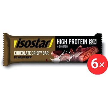 

Isostar HighProtein30 6 x 55g, Chocolate Crispy Bar