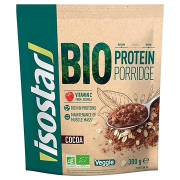 Isostar BIO proteinová kaše v prášku 300g, kakao - Proteinová kaše