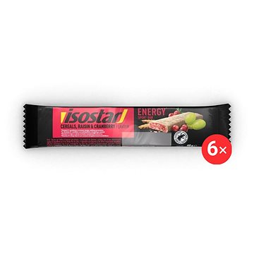 

Isostar Energy sport bar 6 x 40 g, brusinka