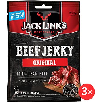 

Jack Links Beef jerky original 3 x 25g