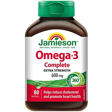 

JAMIESON Omega-3 Complete 80 kapslí