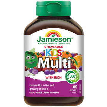 

Jamieson Kids Multivitamin 60 cucacích tablet