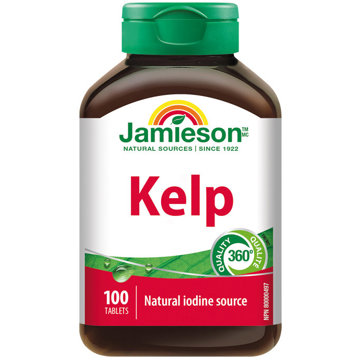 

Jamieson Kelp mořské řasy 650 mcg 100 tablet