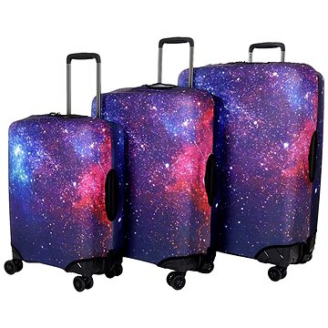 

T-class® Sada 3 obalů na kufry Vesmír