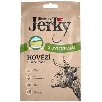 

Jihočeské Jerky Hovězí s bylinkami 20 g