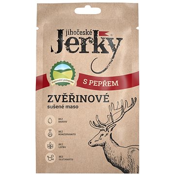

Jihočeské Jerky Zvěřinové s pepřem 20 g