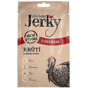 

Jihočeské Jerky Krůtí s pepřem 20 g