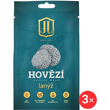 

Jihočeské Jerky Hovězí Lanýž 3 x 20 g