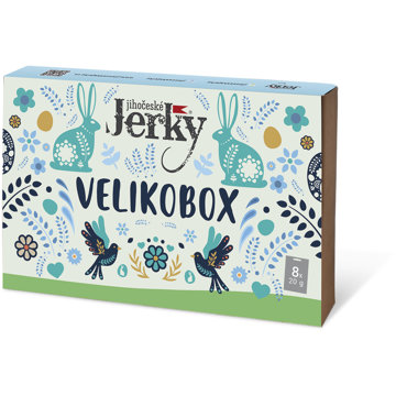 

Jihočeské Jerky Velikobox 8 ks