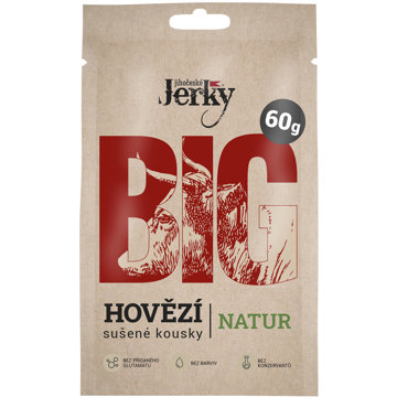 

Jihočeské Jerky Hovězí natur Big 60 g