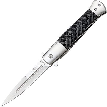 

JKR Zavírací nůž 9 cm ocel, černý