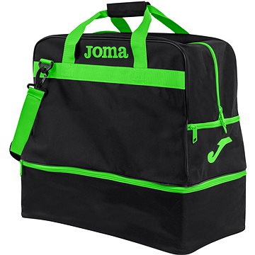 Joma Trainning III black-fluor green - L - Sportovní taška