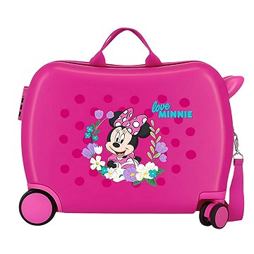 Joummabags Cestovní odrážecí kufr Minnie 50 cm - jb 330038114002 golden days fuchsia