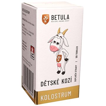 

Betula - Dětské kozí kolostrum 120 tob.
