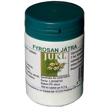 

Jukl - Fyrosan Játra 100 tab.