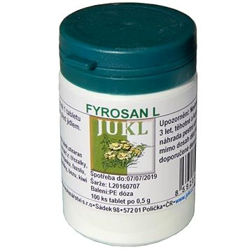 

Jukl - Fyrosan L 100 tab.