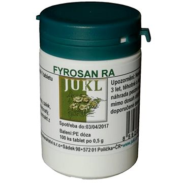 

Jukl - Fyrosan RA 100 tab.
