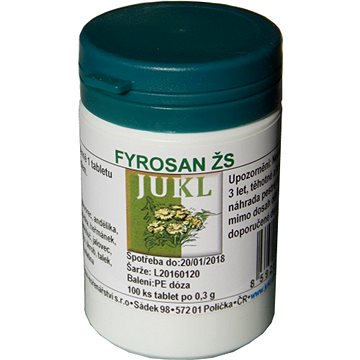 

Jukl - Fyrosan ŽS 100 tab.