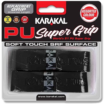 

Karakal PU Super Grip Black 2ks
