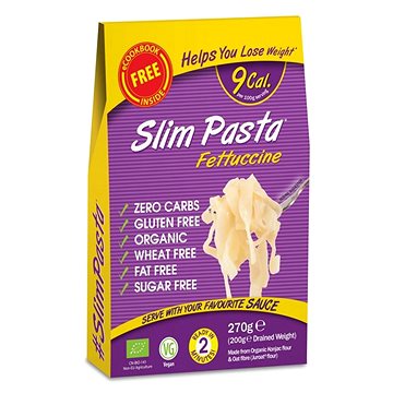 

SlimPasta Konjakové fettuccine BIO v nálevu 270 g